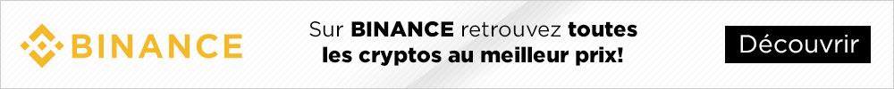 Retrouvez toutes les cryptos au milleur prix sur Binance