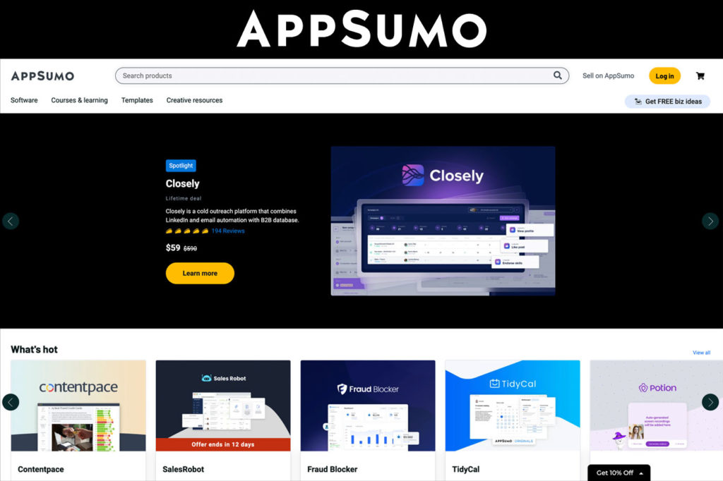 AppSumo: Le guide complet pour cesser de payer vos logiciels trop cher